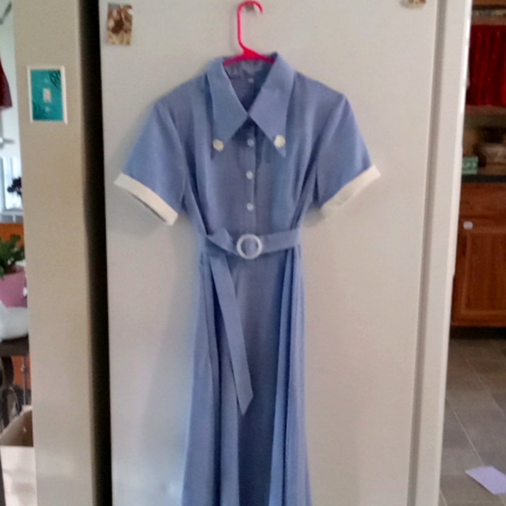 Tea length dress